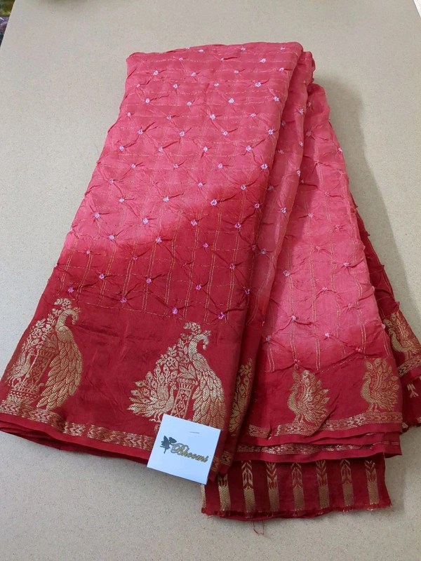 Soft Crepe Designer  - Tickle Me Pink