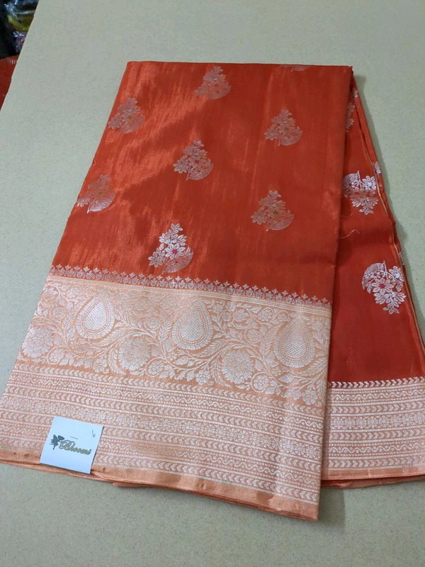 Pure Mango Tusser - orange 6