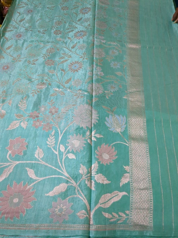 Pure Mango Tusser - dark green 4
