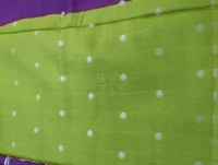 Tusser Mango Designer - Purple