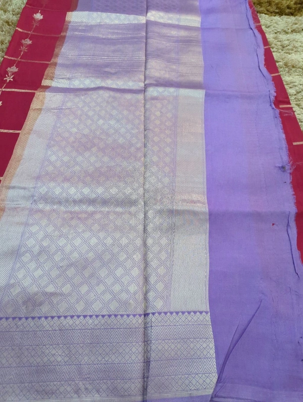 Tusser Mango Designer - pink