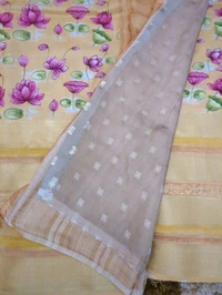 Mysore Crepe Designer  - Bright Sun 13