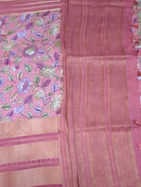 Mysore Crepe Designer  - Wild Watermelon 4