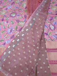 Mysore Crepe Designer  - Wild Watermelon 4