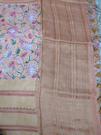 Mysore Crepe Designer  - Atomic Tangerine 3