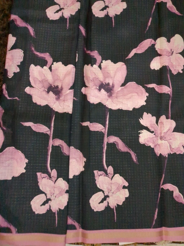 Tusser Check's  - Blush Pink