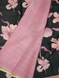 Tusser Check's  - Blush Pink