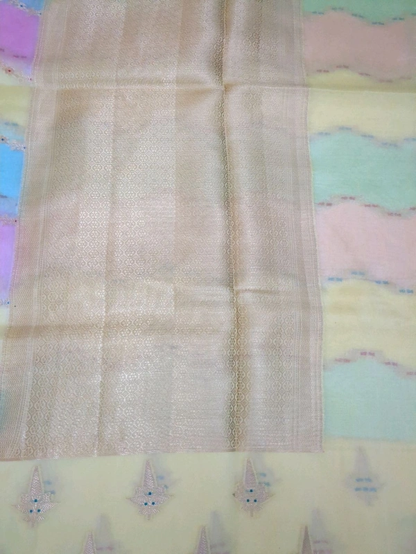 Georgette Organza  - Cream