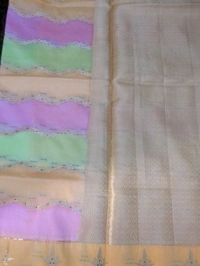 Georgette Organza  - Yellow Orange