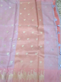 Silk Kota Weaving  - Blue Chalk