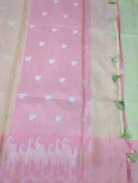 Silk Kota Weaving  - green
