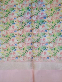 Silk Kota Designer  - Gold