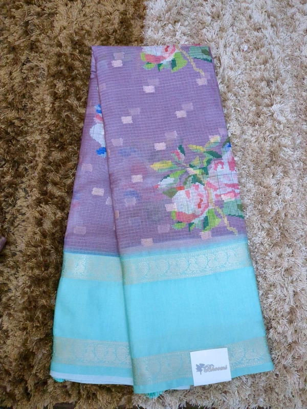 Silk Kota Designer  - Wisteria