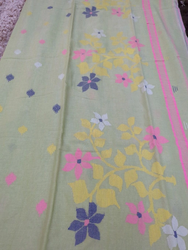 Handloom Cotton Jamdhani - Deco