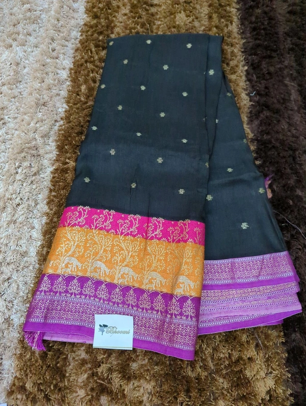 Pure Dola Weaving  - Black