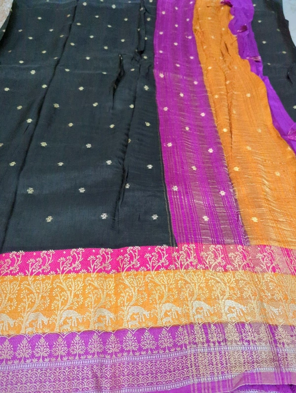 Pure Dola Weaving  - Black