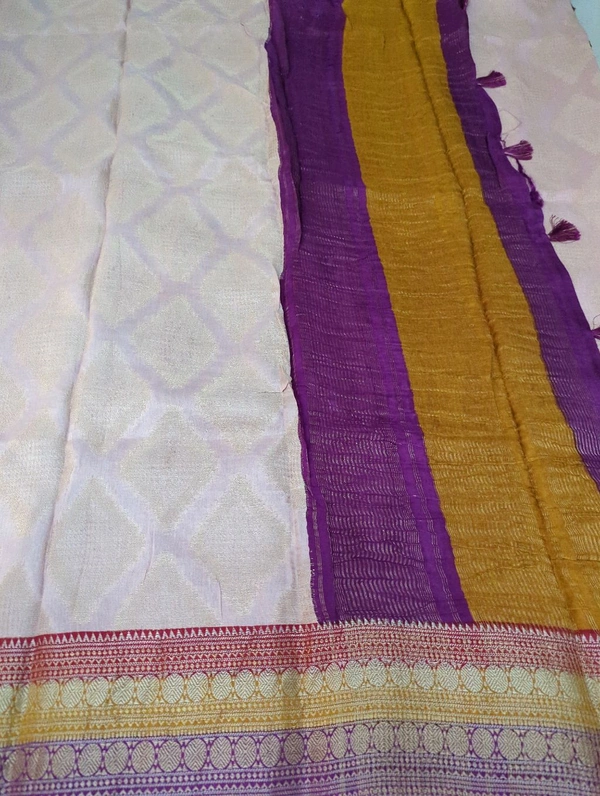 Pure Dola Weaving  - Purple