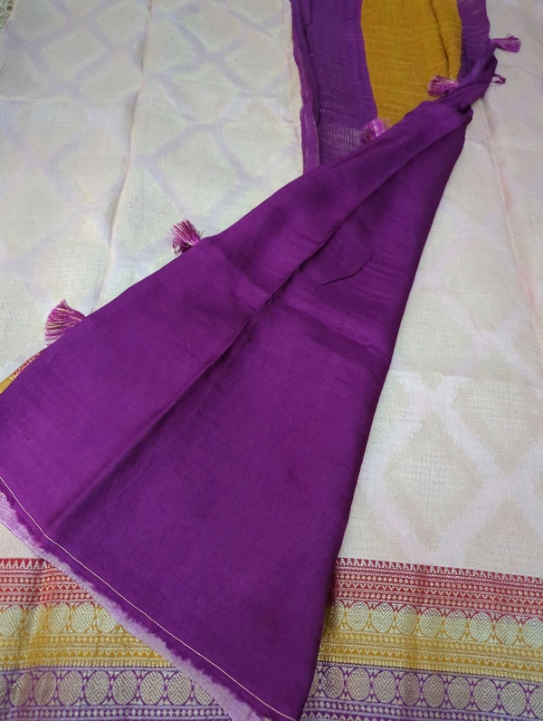 Pure Dola Weaving  - Purple