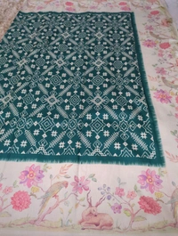 Soft Chiniya Printed - dark green