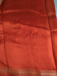 Pure Mango Tusser  - orange