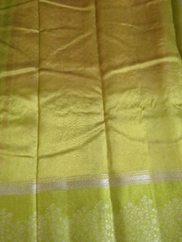 Pure Mango Tusser  - Green