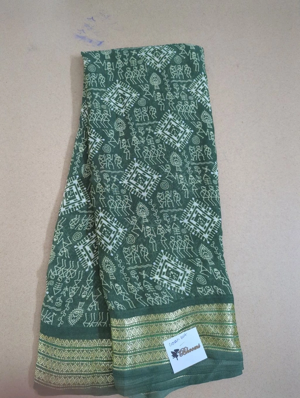 Chinnon Printed  - Green Leaf