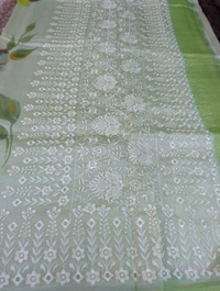 Pure Tusser Mango  - green