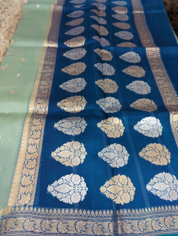Pure Handloom Organza  - Amulet