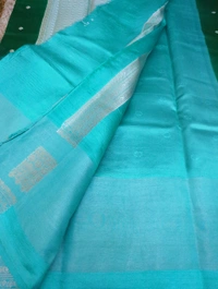 Pure Raw Mango Pattu  - dark green