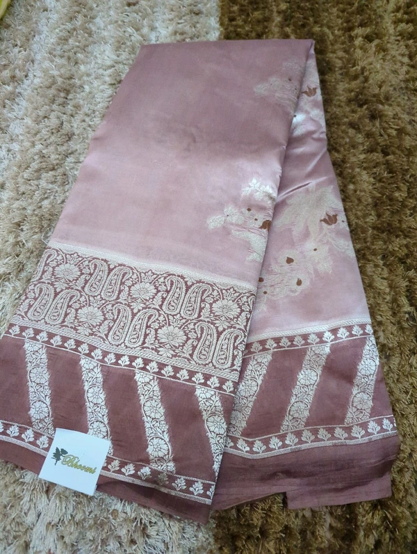 Pure Handloom Raw Mango  - Brown