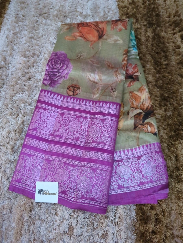 Pure Mango Organza  - Purple