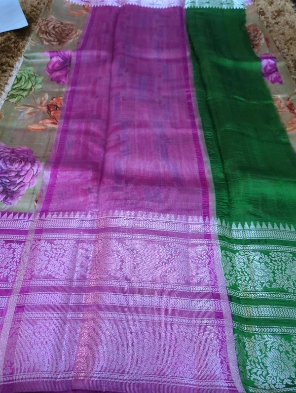 Pure Mango Organza  - Purple