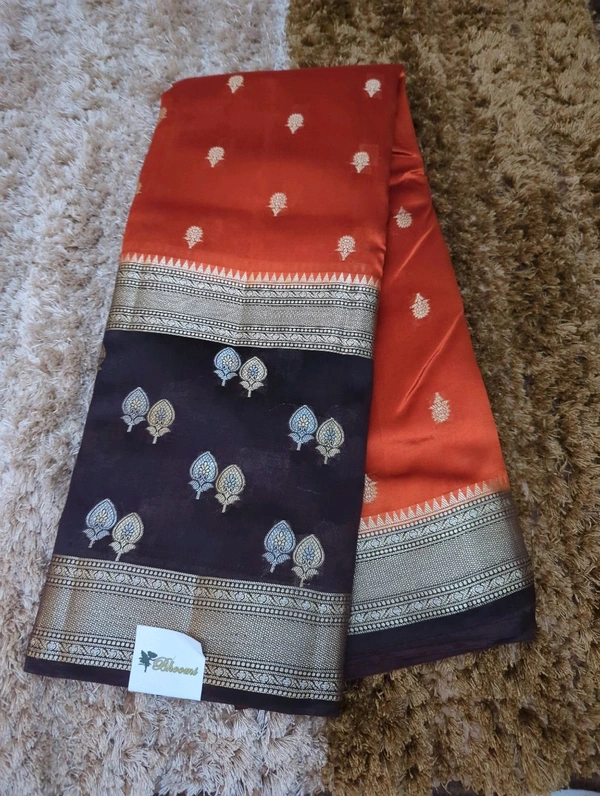 Pure Raw Mango Pattu  - orange