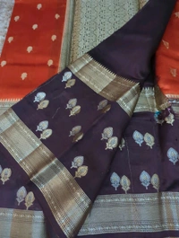 Pure Raw Mango Pattu  - orange