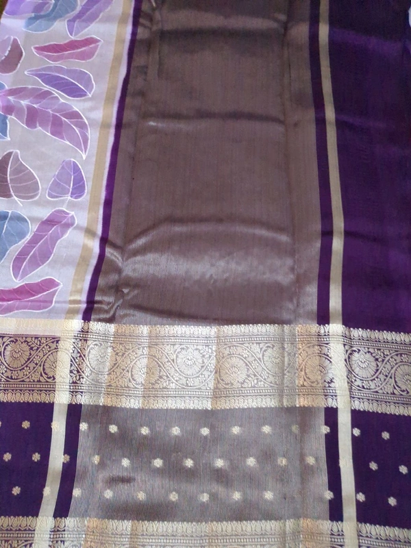 Pure Mango Tusser  - Pigment Indigo