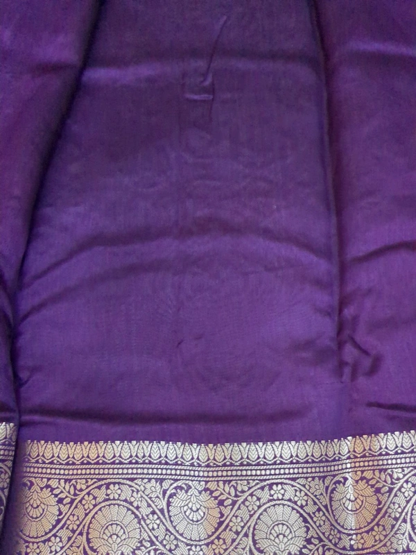 Pure Mango Tusser  - Pigment Indigo