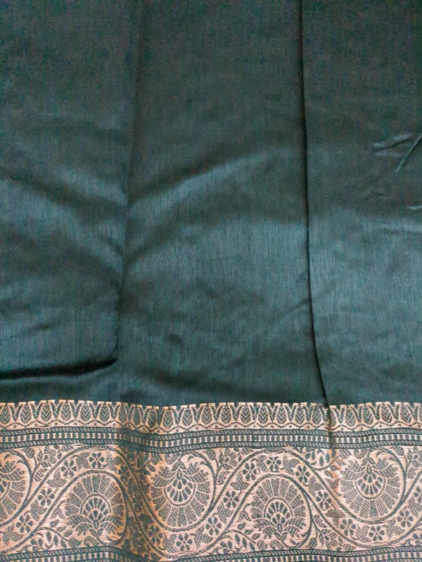 Pure Mango Tusser  - Sherpa Blue