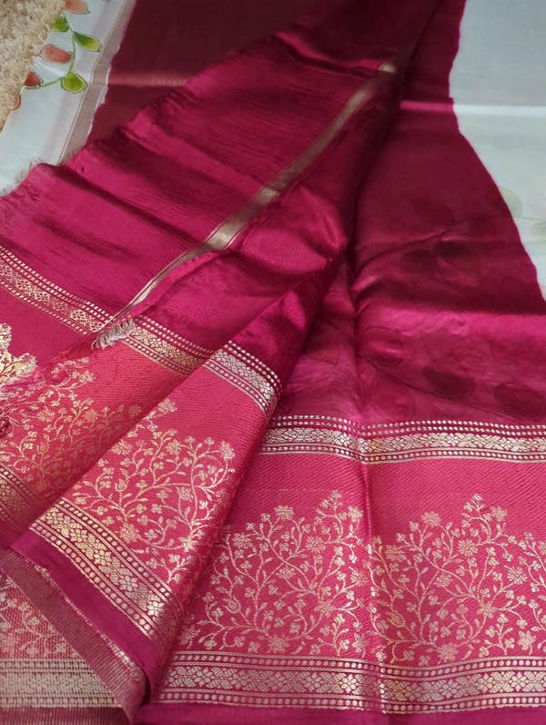 Tusser Mango  - pink
