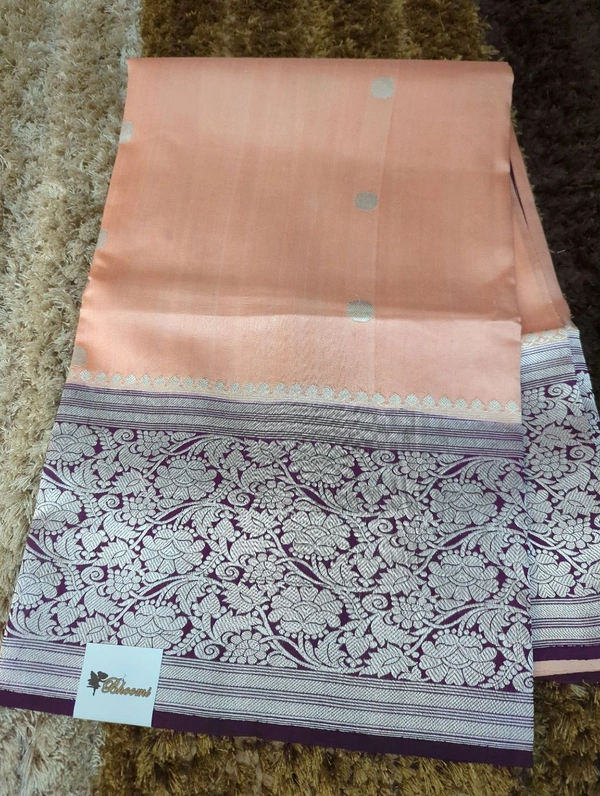 Pure Handloom Raw Mango  - Mona Lisa