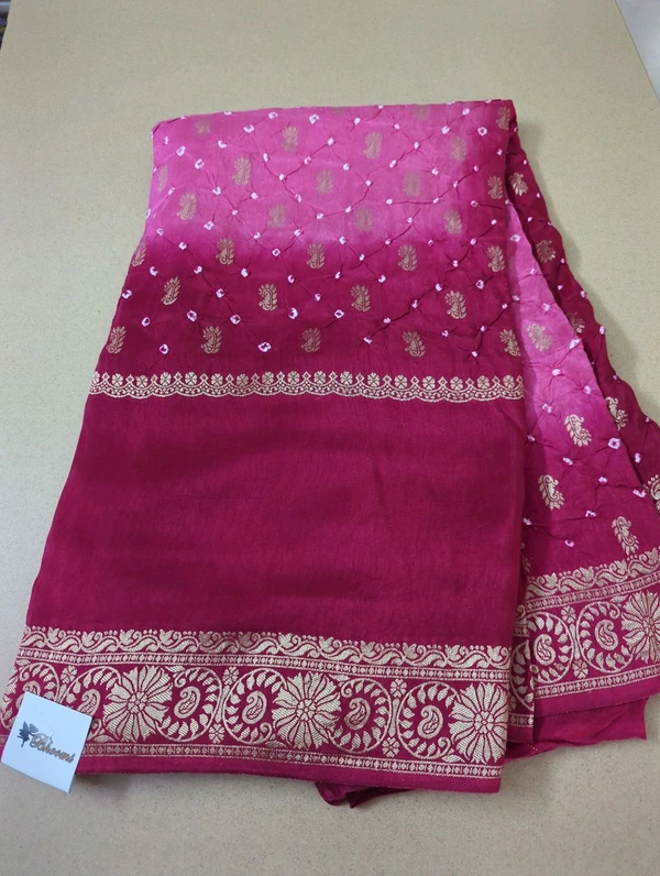 Pure Dola Bandhaj - pink