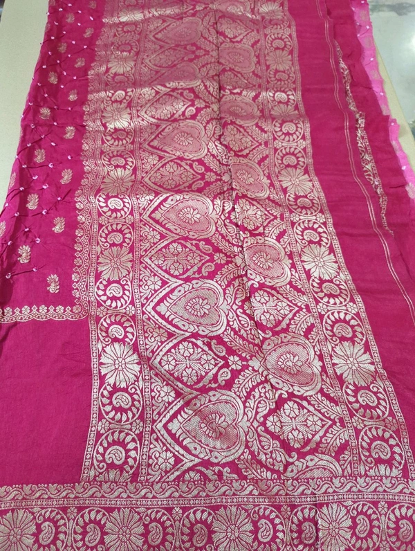 Pure Dola Bandhaj - pink