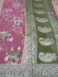 Pure Georgette Organza - Blush Pink