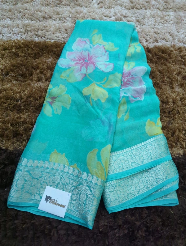Pure Chiffon  - sky blue 3