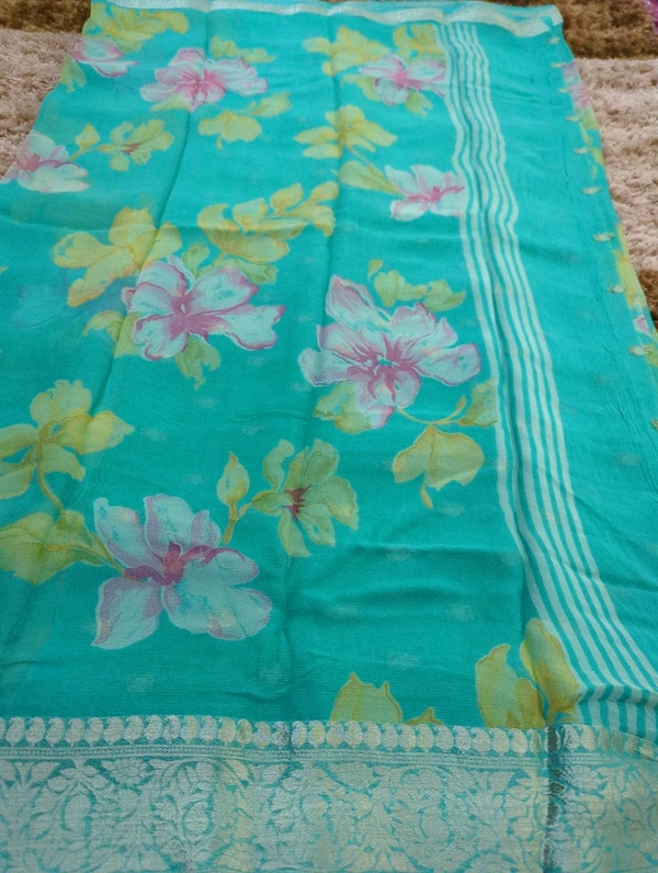 Pure Chiffon  - sky blue 3