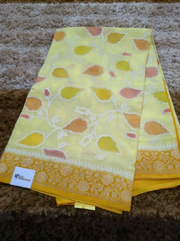 Pure Chinnon Weaving  - Pale Canary 8