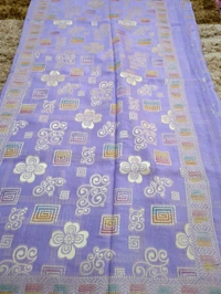 Pure Chinnon Weaving  - Blue Chalk 3