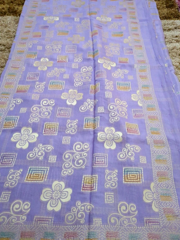 Pure Chinnon Weaving  - Blue Chalk 3