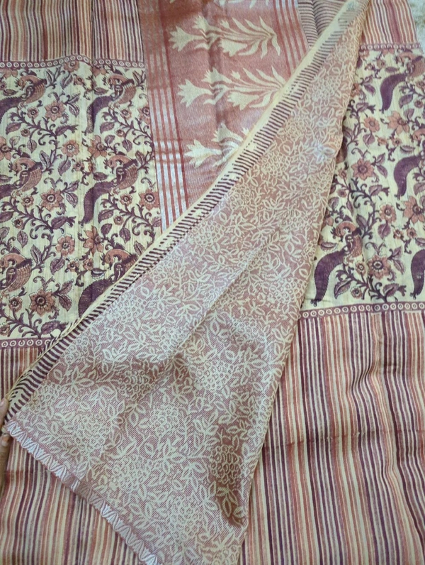 Pure Chanderi Block  - Stiletto 5