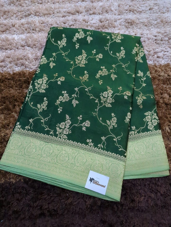 Pure Mushru Weaving  - dark green