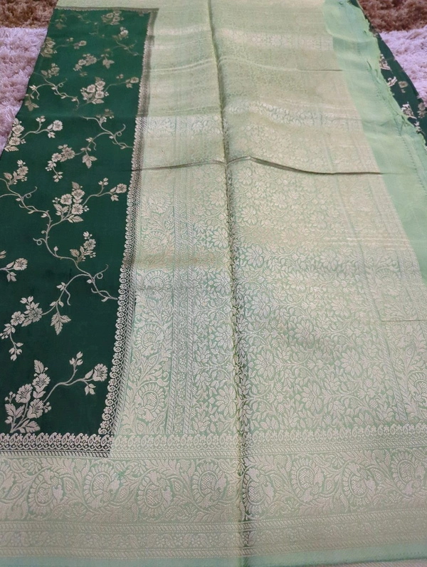 Pure Mushru Weaving  - dark green